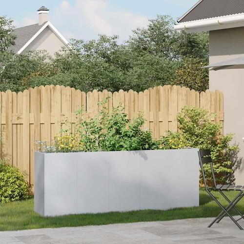 Plantekasse 200x40x80 cm galvaniseret stål
