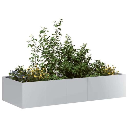 Plantekasse 200x80x40 cm galvaniseret stål