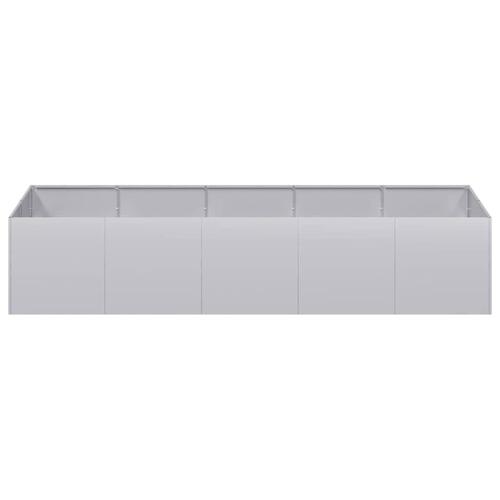 Plantekasse 200x80x40 cm galvaniseret stål