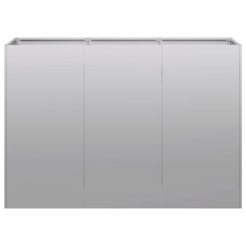 Plantekasse 120x40x80 cm galvaniseret stål