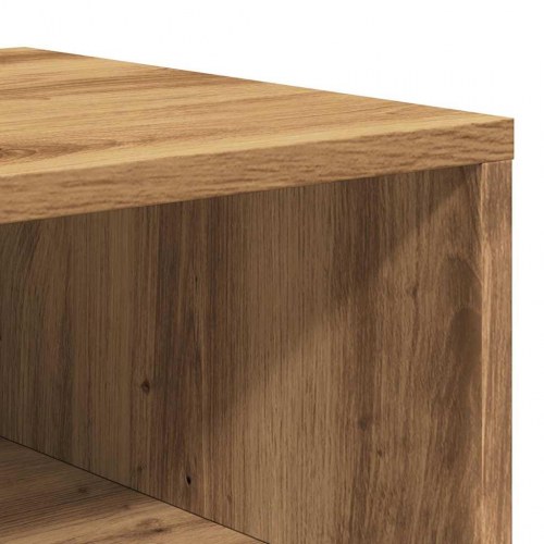 Tv-bord i kunsteg - 150 × 33,5 × 45 cm med 3 skuffer