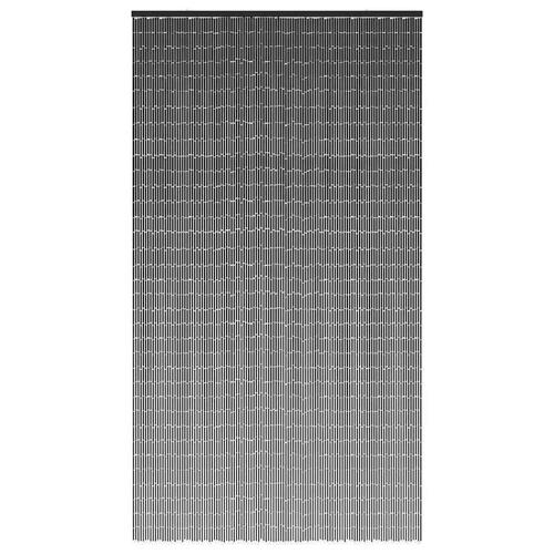Insektgardin til døren 120x220 cm bambus mørkegrå