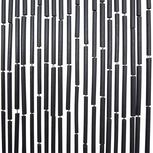 Insektgardin til døren 120x220 cm bambus mørkegrå