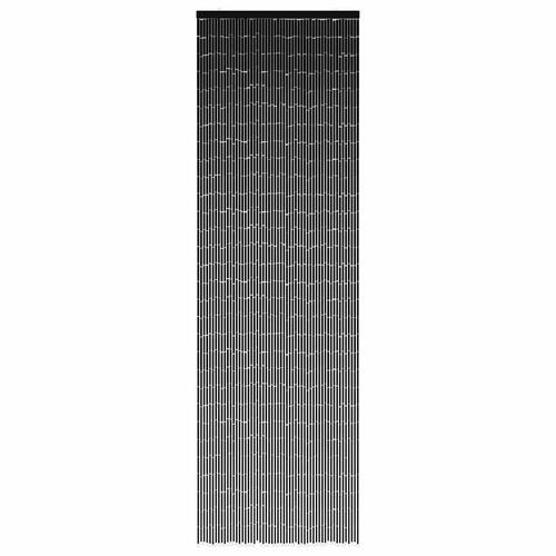 Insektgardin til døren 56x185 cm bambus mørkegrå