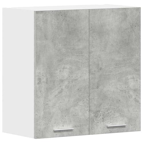 Vægskab til køkken 60x31x60 cm konstrueret træ betongrå