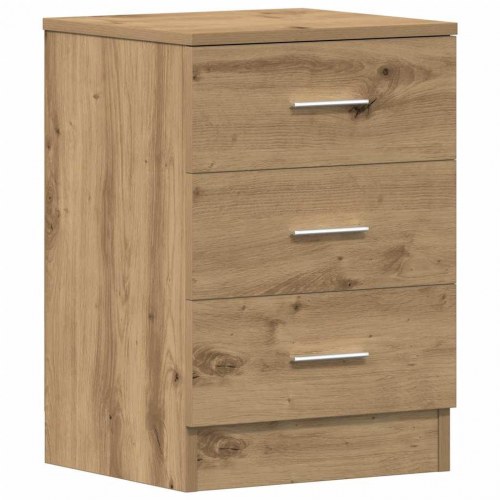 Sengeborde 2 stk. - 38 × 35 × 55 cm i konstrueret træ, kunsteg