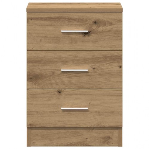 Sengeborde 2 stk. - 38 × 35 × 55 cm i konstrueret træ, kunsteg