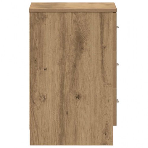 Sengeborde 2 stk. - 38 × 35 × 55 cm i konstrueret træ, kunsteg