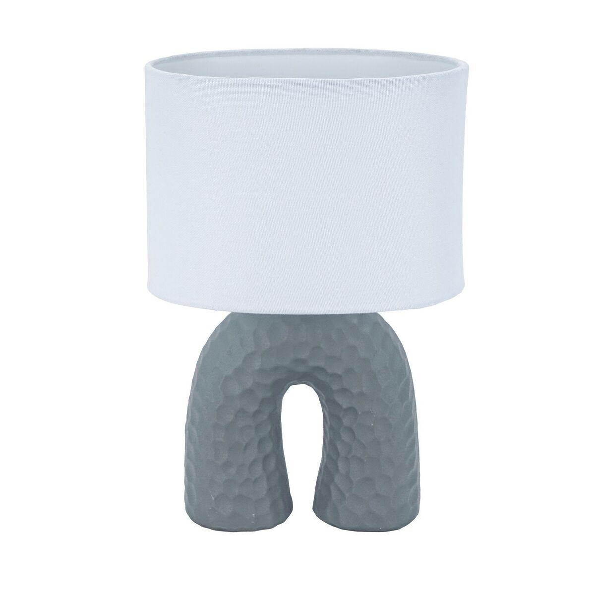 Bordlampe Versa Grå Keramik 18 x 28 cm