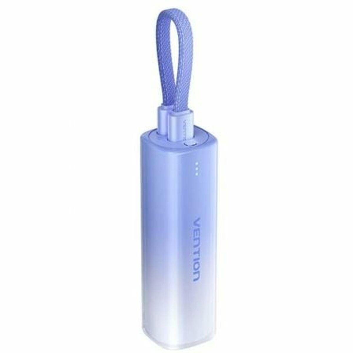 Vention Powerbank 5000mAh FHWL0 20W + USB-C to lightning cable (blue) Powerbank - Lilla - 5000 mAh