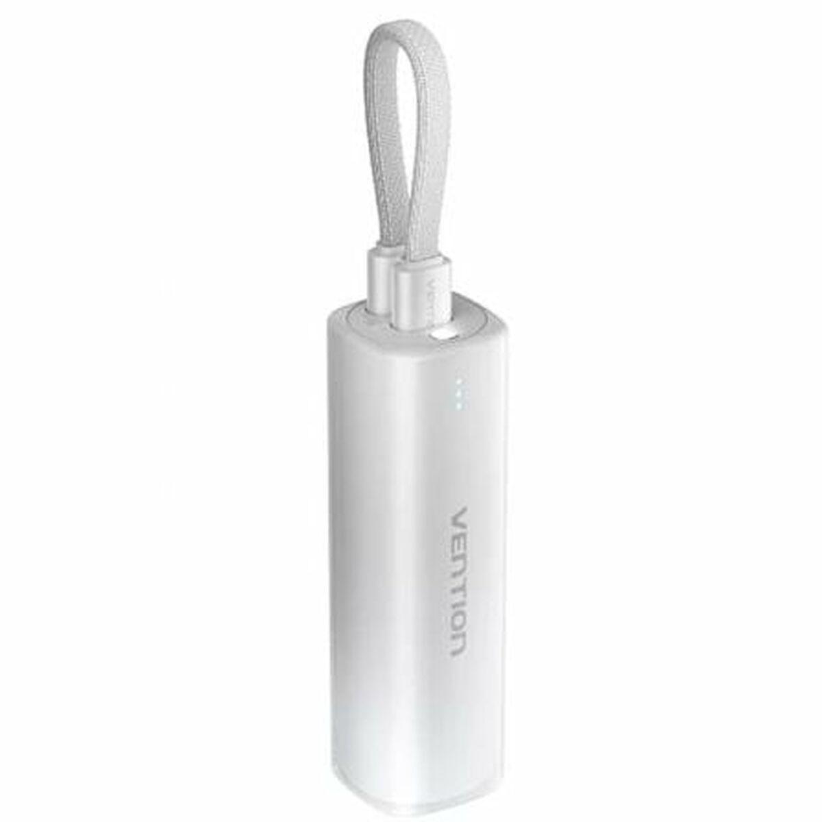 Vention Powerbank 5000mAh FHWM0 20W + USB-C to lightning cable (gray) Powerbank - Grå - 5000 mAh