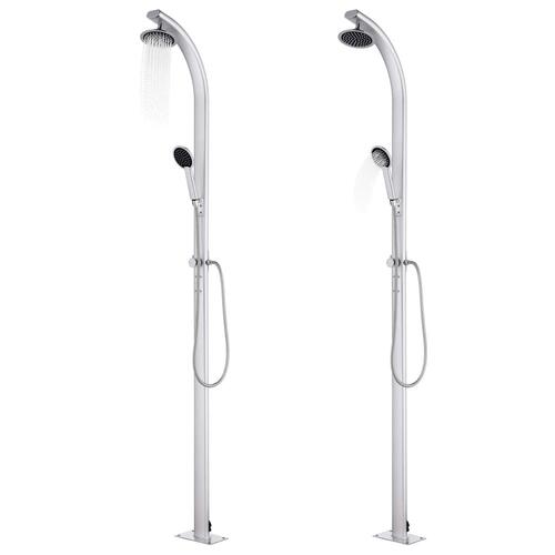 Havebruser 215 cm aluminium
