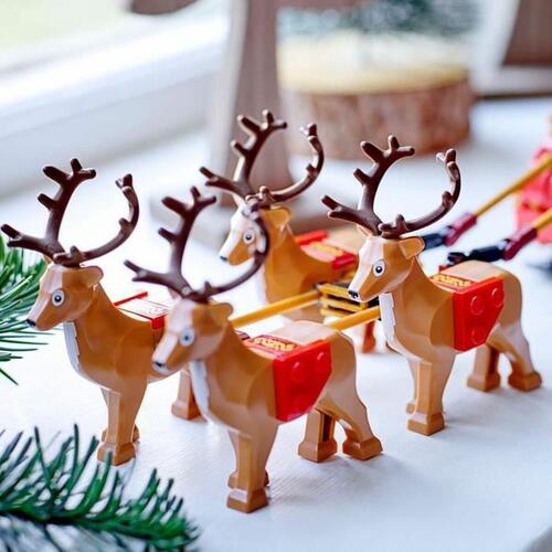 Konstruktionsspil Lego 40499 Santa s Sleigh Multifarvet