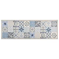 Vaskbar køkkenmåtte 60x300 cm mosaik
