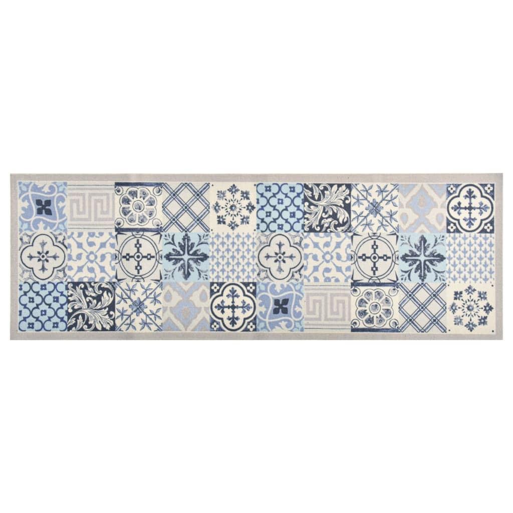Vaskbar køkkenmåtte 60x300 cm mosaik
