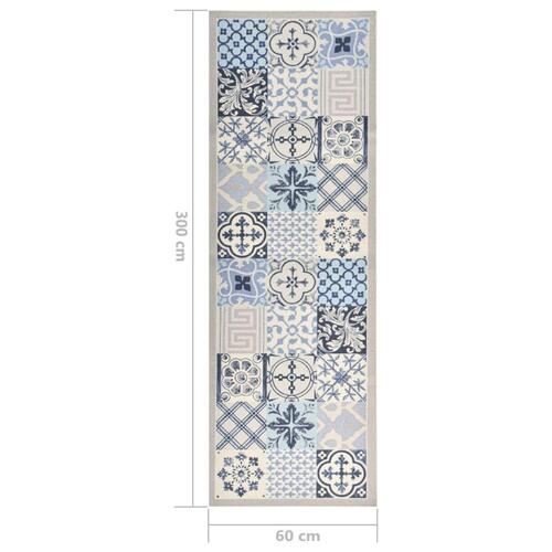 Vaskbar køkkenmåtte 60x300 cm mosaik