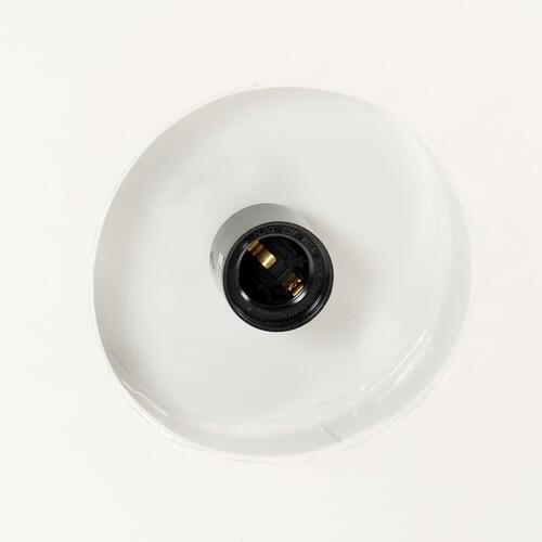 Industriel hængelampe 42 cm E27 hvid