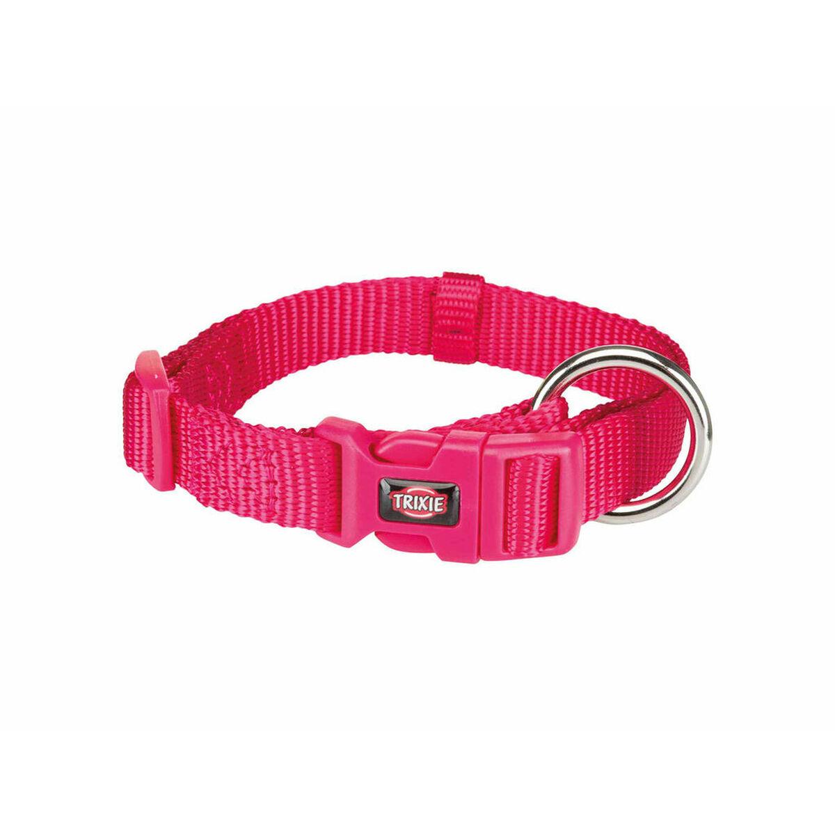 Hundehalsbånd Trixie New Premium Fuchsia S/M 30-45 cm
