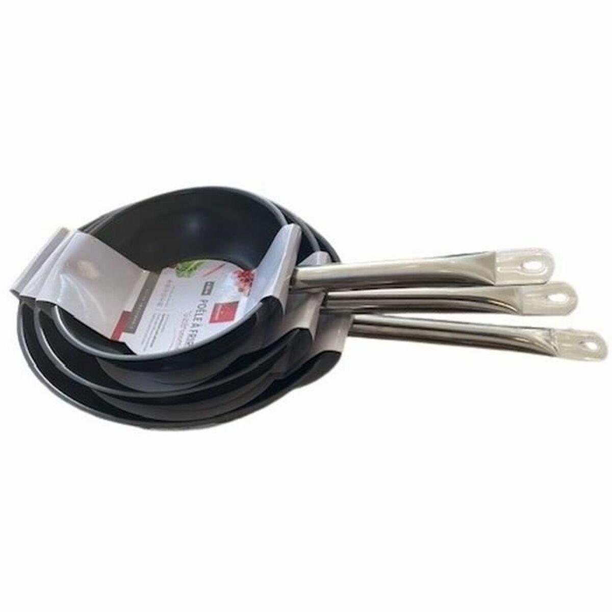 Baumalu stegepande i rustfrit stål - Ø 20 cm og Ø 28 cm