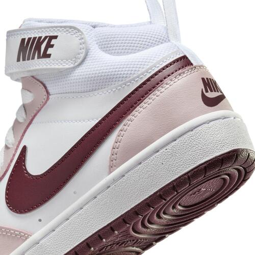 Kondisko til Børn Nike COURT BOROUGH MID 2 BG CD7782 118 Hvid 36.5