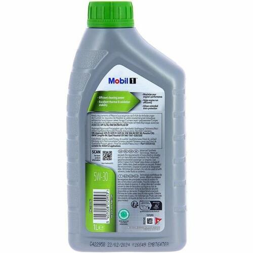 Motorolie til bil Mobil 5W30 ESP 5W30 1 L
