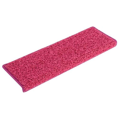 15 stk. trappemåtter 65x21x4 cm pink