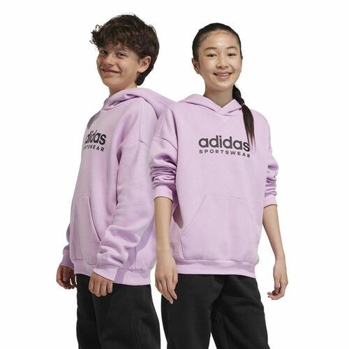 Sweatshirt med hætte til piger Adidas All Szn Hd Pink 13-14 år