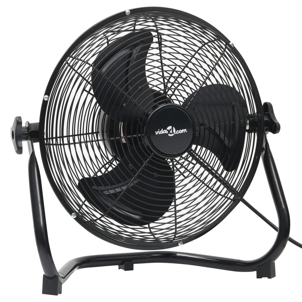 Gulvventilator 60 cm 3 hastigheder 120 W sort