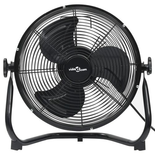Gulvventilator 60 cm 3 hastigheder 120 W sort
