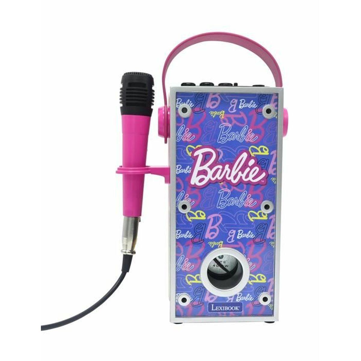Lexibook bærbar Bluetooth-højttaler - Rose (Barbie design)