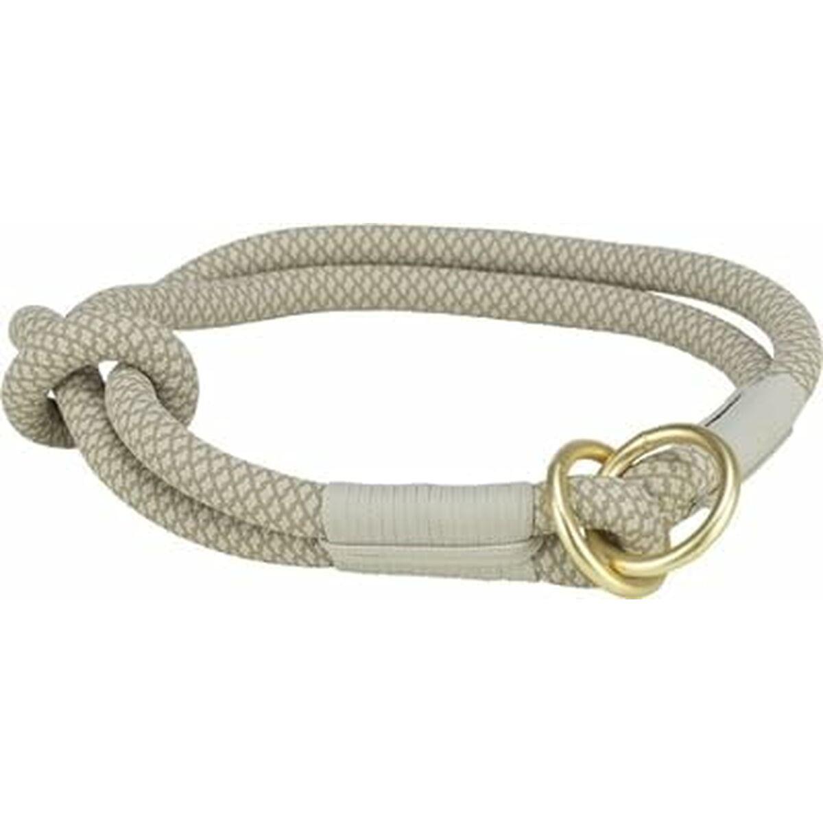 Hundetræning kraver Trixie Soft Rope Grå Lysegrå XS/S 30 cm