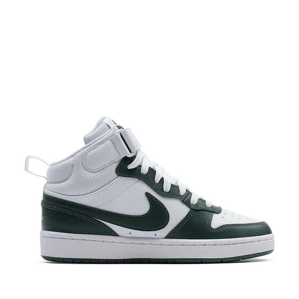 Nike Court Borough Mid 2 BG børnesneakers - hvid, str. 37,5