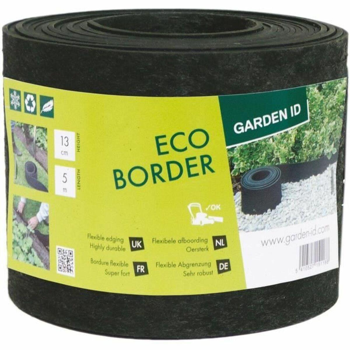 Garden ID bedkant ECO Border, sort - 13 cm x 5 m