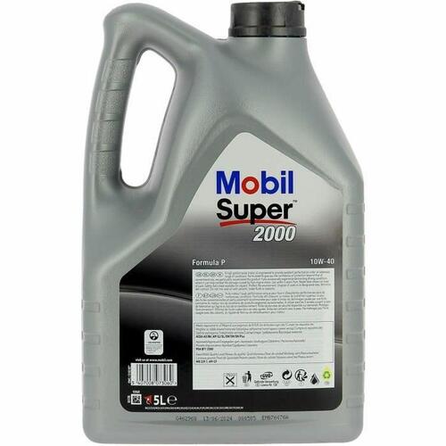 Motorolie til bil Mobil S2000 10W40 Formula-P 10W40 5 L
