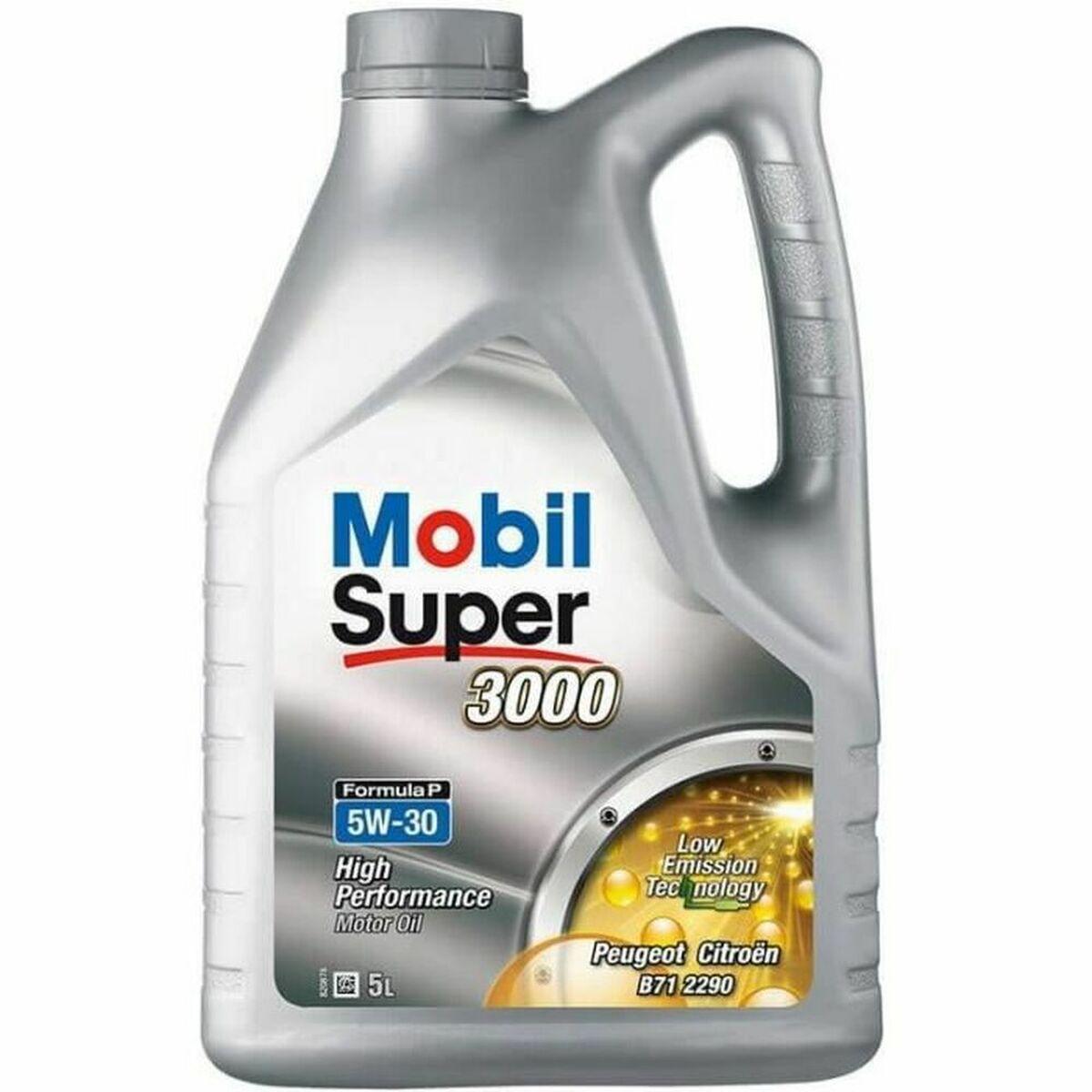 Mobil Super 3000 Formula-P 5W-30 motorolie - 5 l