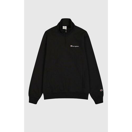 Træning sweatshirt til voksne Champion HALF ZIP SWEATSHIRT 220263 NBK Sort L