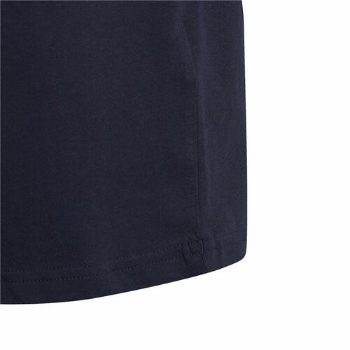 Kortærmet T-shirt Adidas 3S Badge of Sport Sort 7-8 år