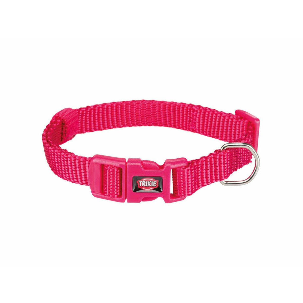 Hundehalsbånd Trixie New Premium Fuchsia XS/S 22-35 cm