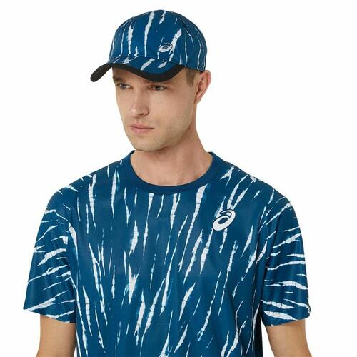Kortærmet Sport T-shirt Asics Game Ss Top Blå Tovtrækning M