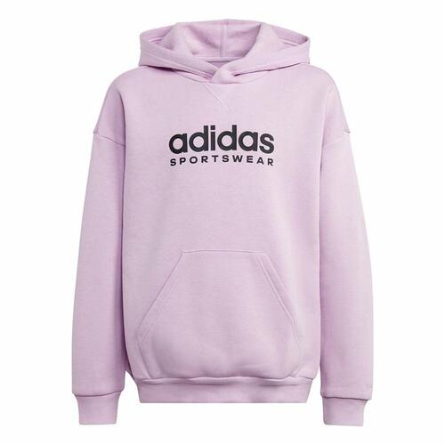 Sweatshirt med hætte til piger Adidas All Szn Hd Pink 15-16 år