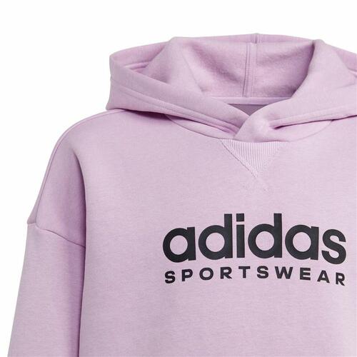 Sweatshirt med hætte til piger Adidas All Szn Hd Pink 15-16 år