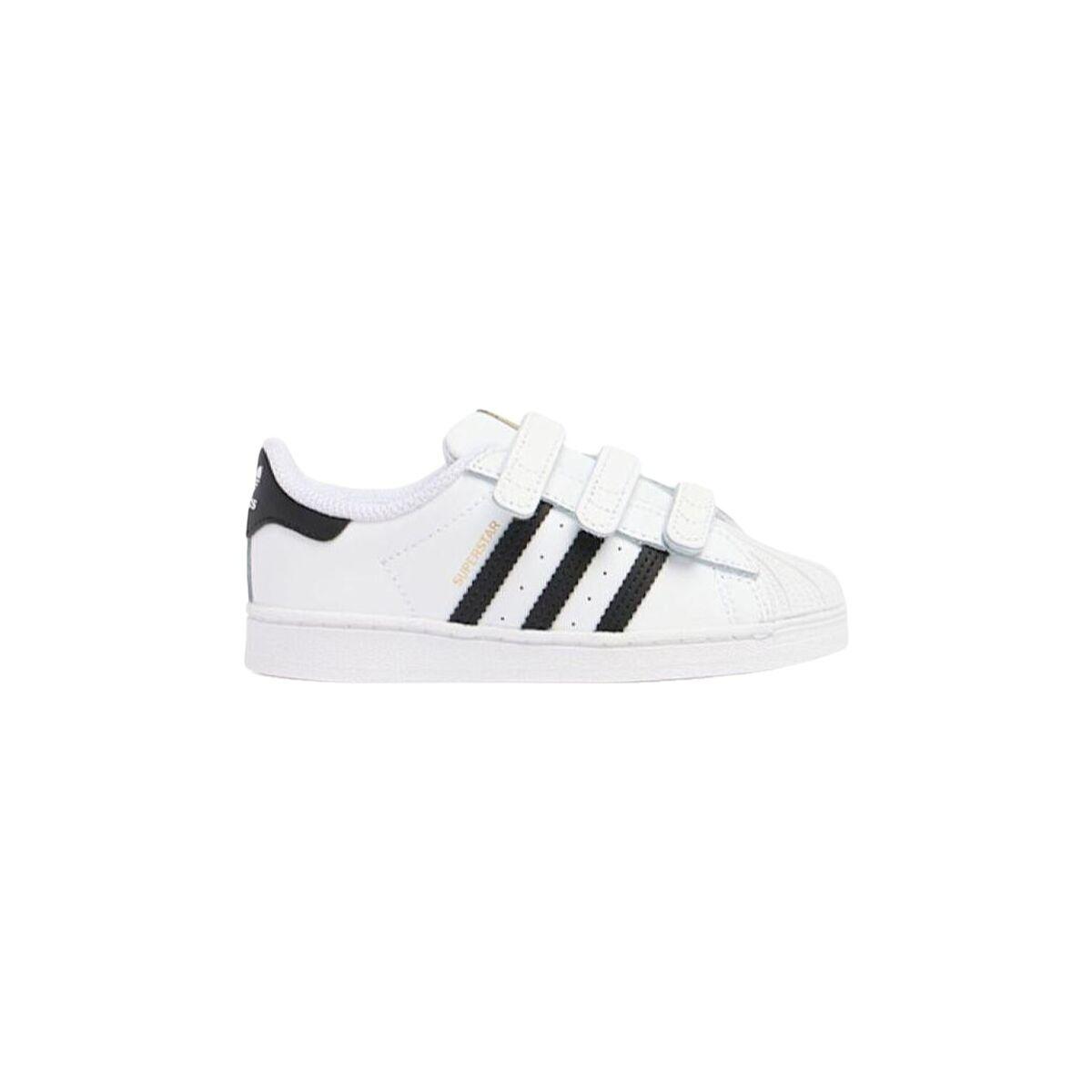 Kondisko til Børn Adidas SUPERSTAR EF4838 Hvid 33