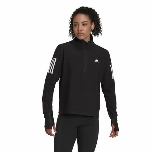 Sportsjakke Adidas Own The Run 1/2 Zip Sort S