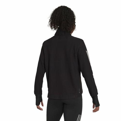 Sportsjakke Adidas Own The Run 1/2 Zip Sort S
