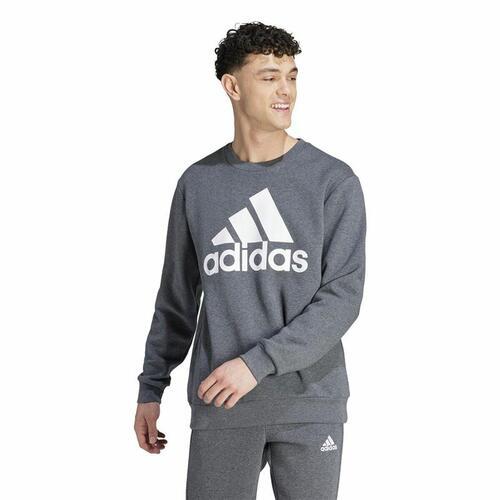 Sweaters uden Hætte til Mænd Adidas Bl Fl Grå XS