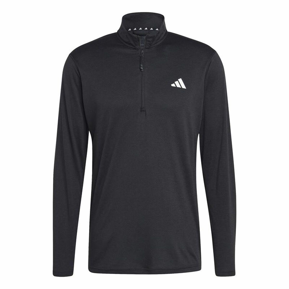 Adidas træningssweatshirt til mænd TR-ES+ 1/4 Zip - Sort (S)