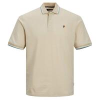 Kortærmet Polotrøje til Mænd Jack & Jones JPRBLUWIN POLO SS NOOS 12169064 Beige S