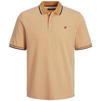 Kortærmet Polotrøje til Mænd Jack & Jones JPRBLUWIN POLO SS NOOS 12169064 Orange S