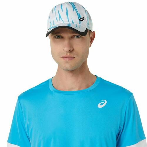 Kortærmet Sport T-shirt Asics Court Ss Top Himmelblå Tovtrækning S