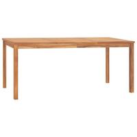 Havebord 180x90x77 cm massivt teaktræ